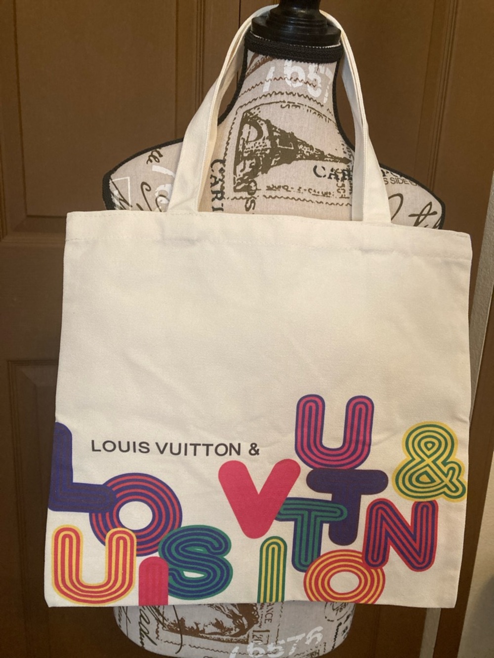Louis Vuitton Limited Edition Novelty Canvas Eco Japan Tote Bag Shenzhen 2022